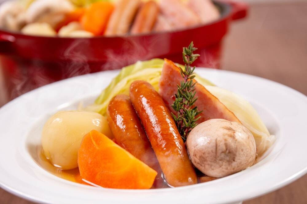 朝食ビュッフェ
