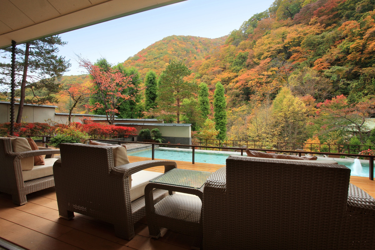 くつろぎSalon テラス 秋