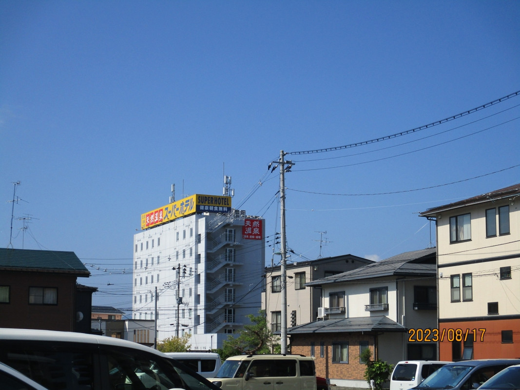 ホテルの外観です。