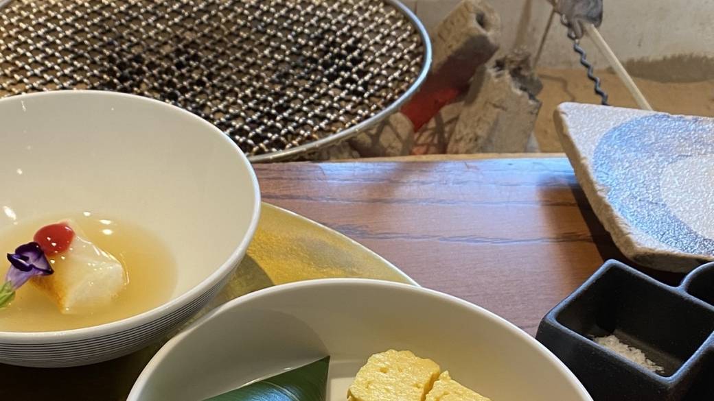 囲炉裏朝食 / 2