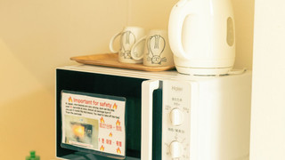 デラックス ダブルルーム ダブルベッド 1 台 禁煙 電子レンジ