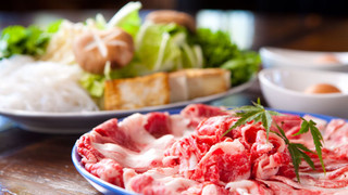 (翁草)リビング10畳+寝室5畳キッチン付き[禁煙]/すき焼き