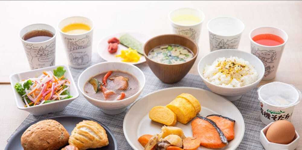 朝食ビュッフェ