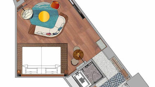 クラブプレミアムツインルーム 禁煙 (クラブプール、ラウンジアクセス付き)