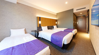 スタンダード ツインルーム ソファベッド付 禁煙/ホテルから金閣寺・嵐山など京都の観光スポットへシャトルバス毎日運行中！（事前予約制）