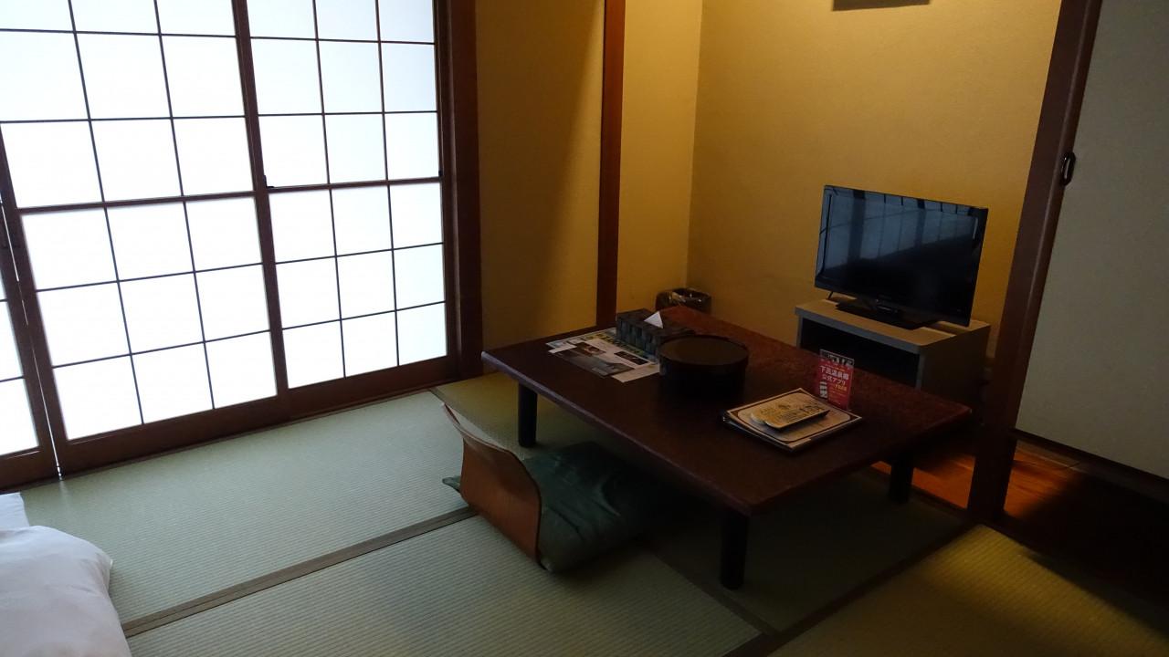 和室は典型的な昭和の旅館