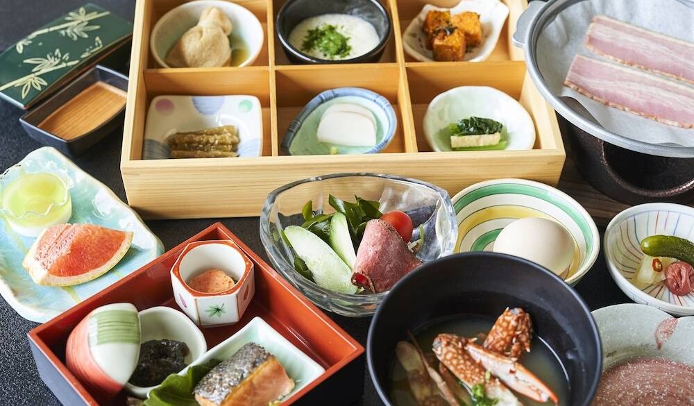 朝食の和定食 / 1