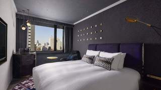 プリビレッジルーム 禁煙 ラウンジ利用付き キングサイズベッド1台