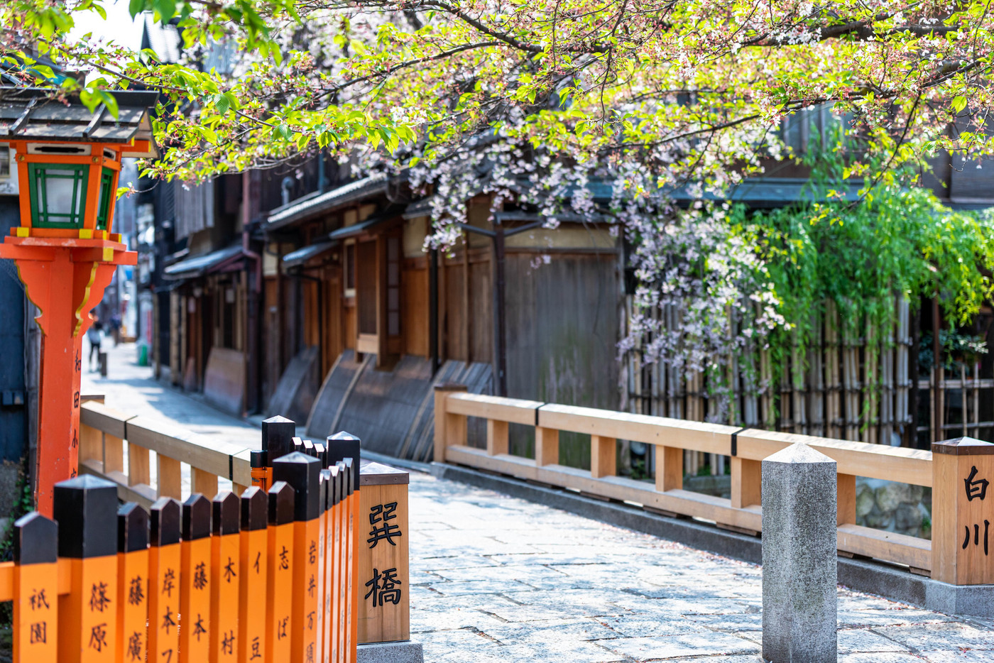 京都観光 祇園白川の巽橋