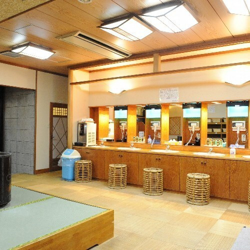 大浴場 脱衣場