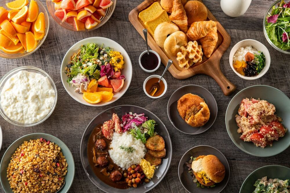 朝食ビュッフェ