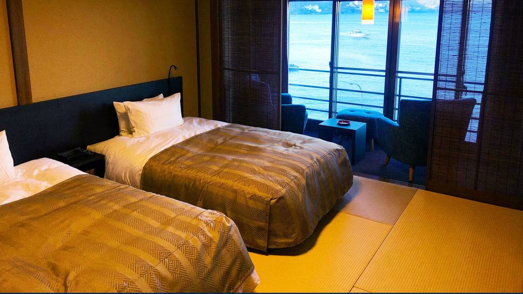 露天風呂付きも♡
網代の海を望む客室 / 4