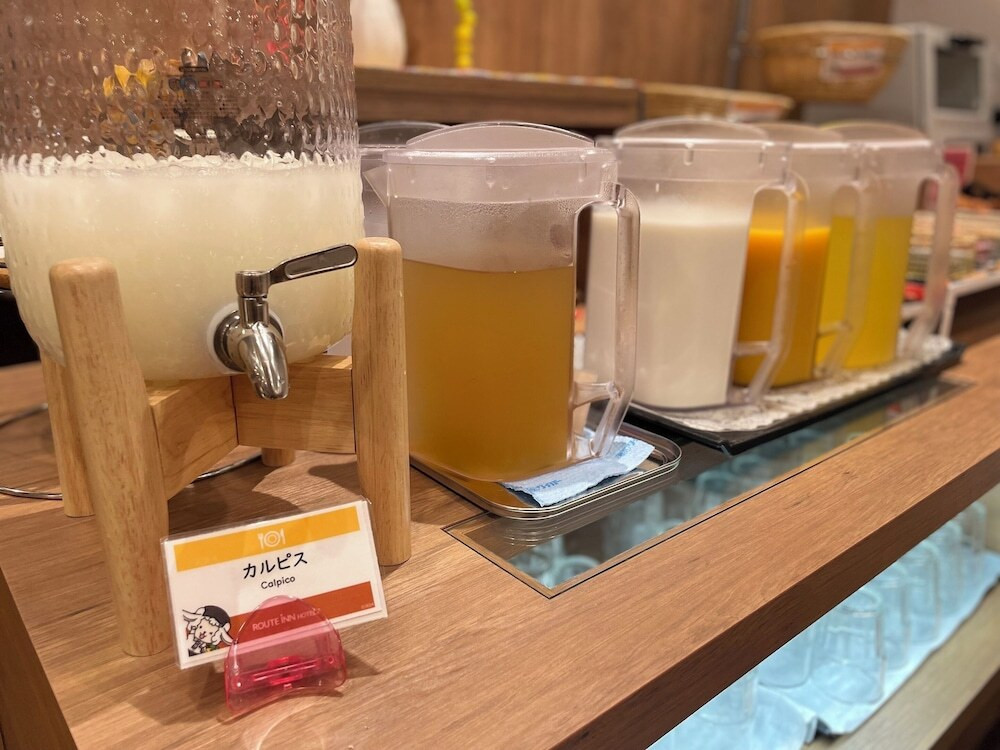朝食ビュッフェ