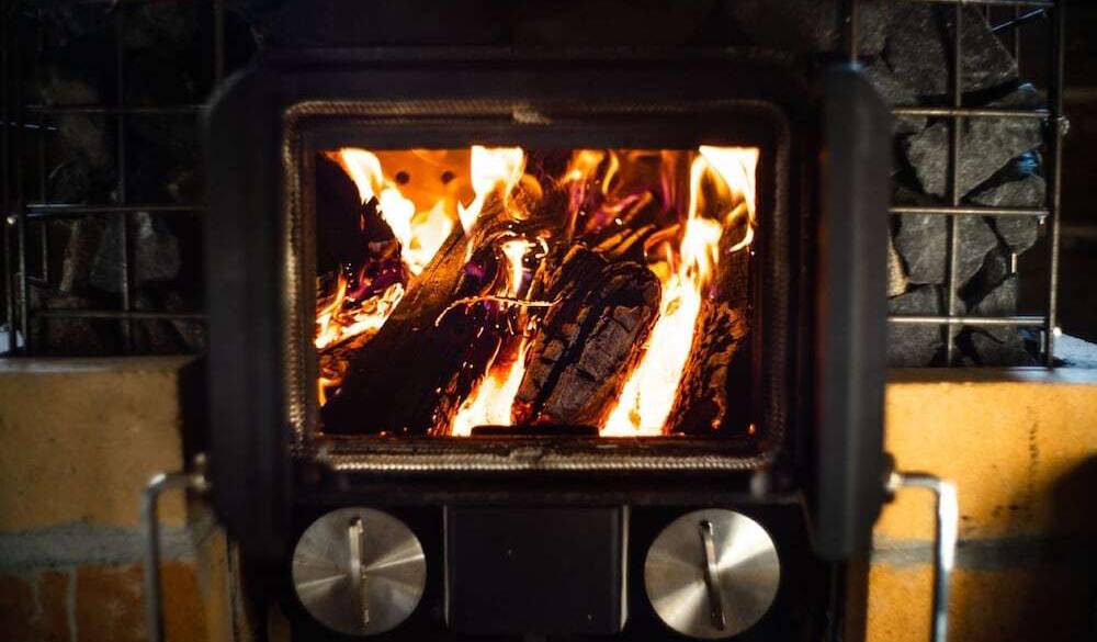 サウナの薪ストーブ / 3