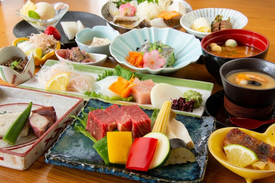 夕食会石一例