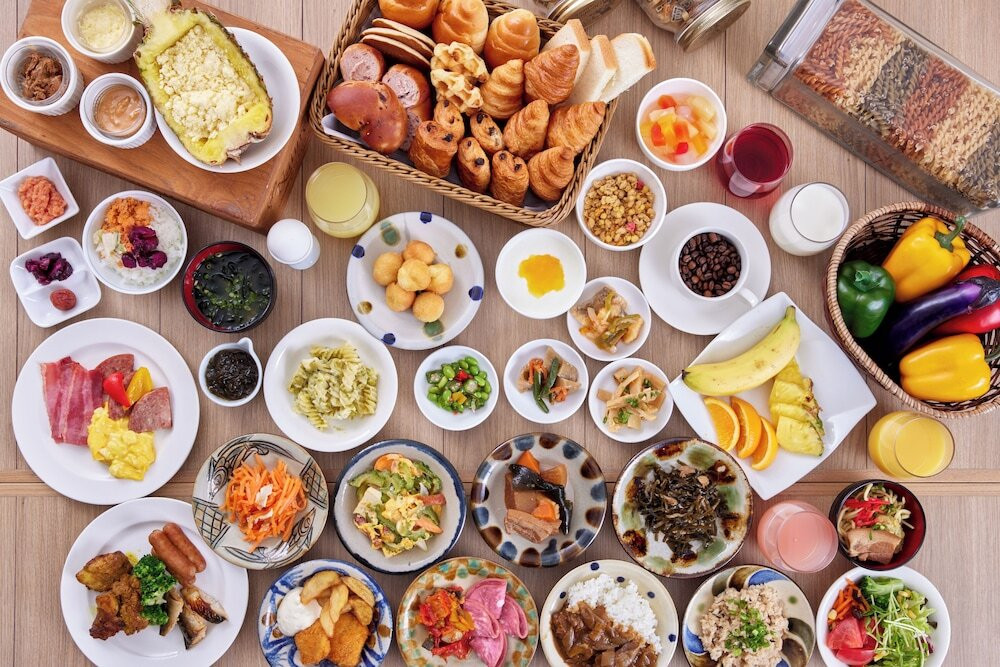 朝食ビュッフェ