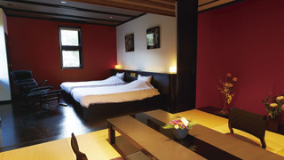 和モダン客室「月の雫」〜ツイン〜 【岩風呂】(チェックイン18時まで)