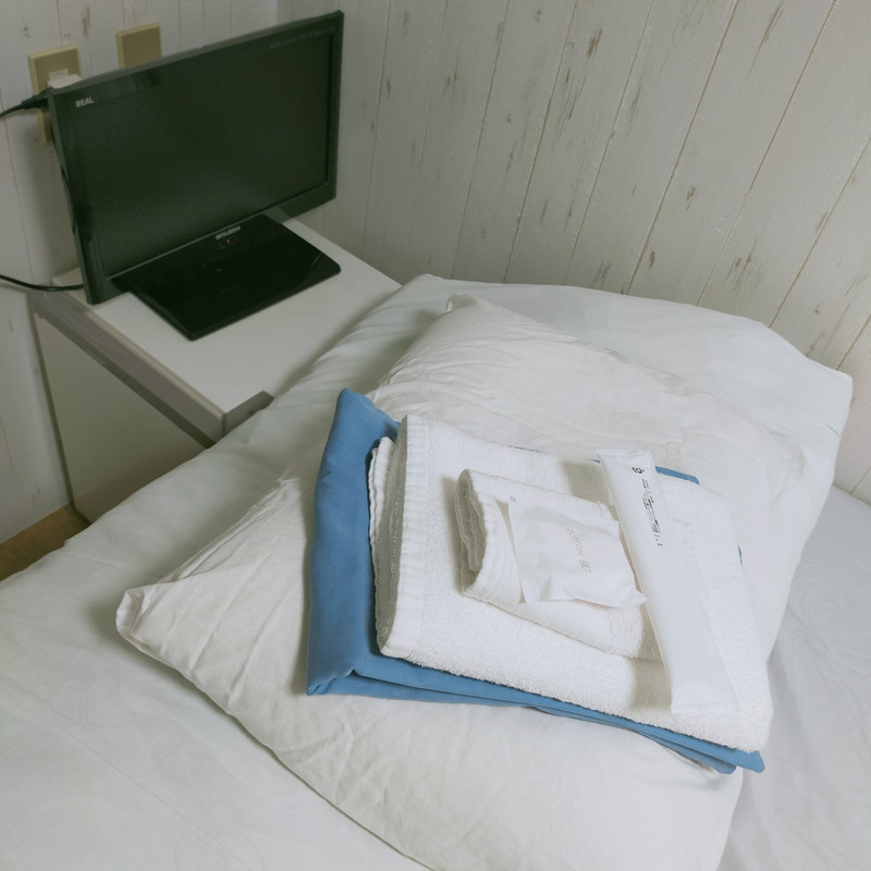 部屋は広くはない。ベッドでいっぱいいっぱい