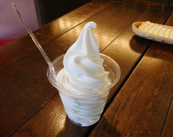 「千歳鶴　酒ミュージアム」料理 1148016 酒粕ソフトクリーム