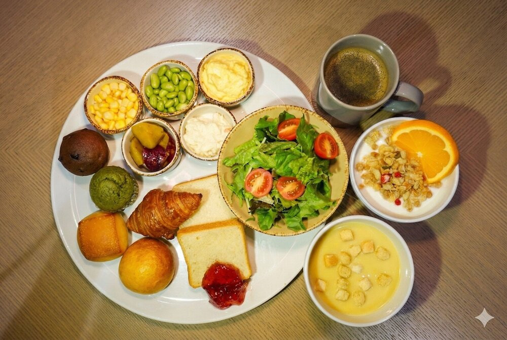 朝食ビュッフェ
