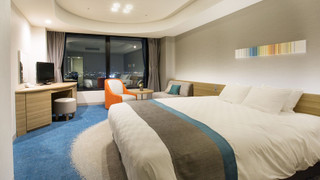 [32階] スカイフロアダブルルーム 禁煙 チェックイン: 5pm, チェックアウト: 10am