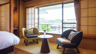 ベッドのある和室 和モダン客室 (禁煙)