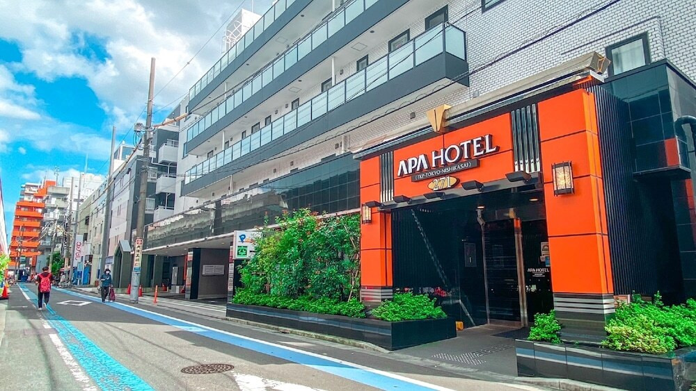 施設の正面