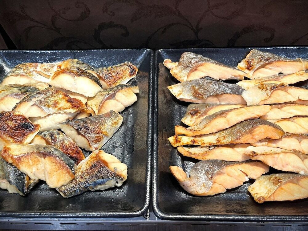 朝食ビュッフェ