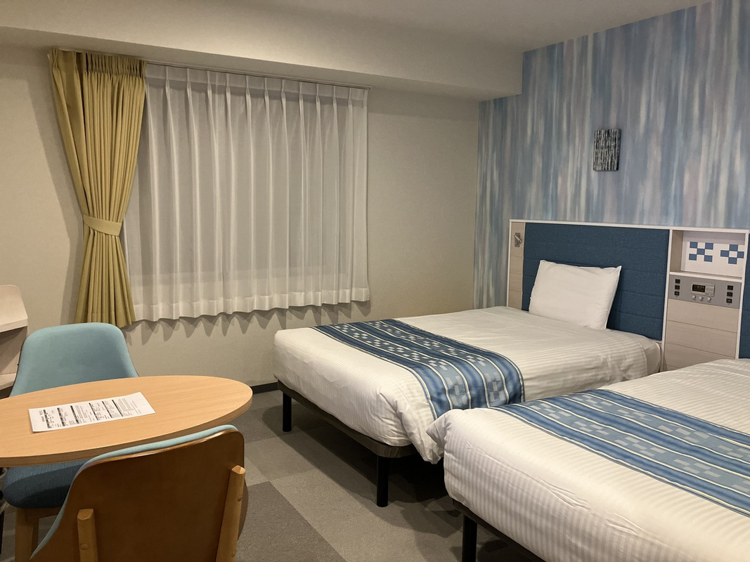 ブルーを基調に爽やか