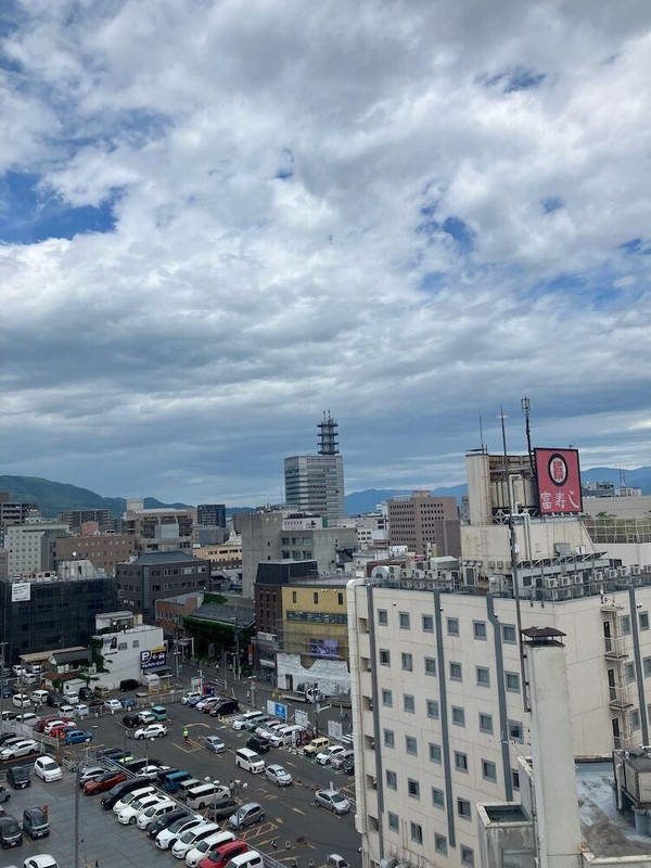 部屋からの景観