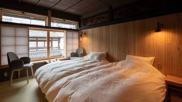 茶屋203 スタンダードツインのベッド / 22