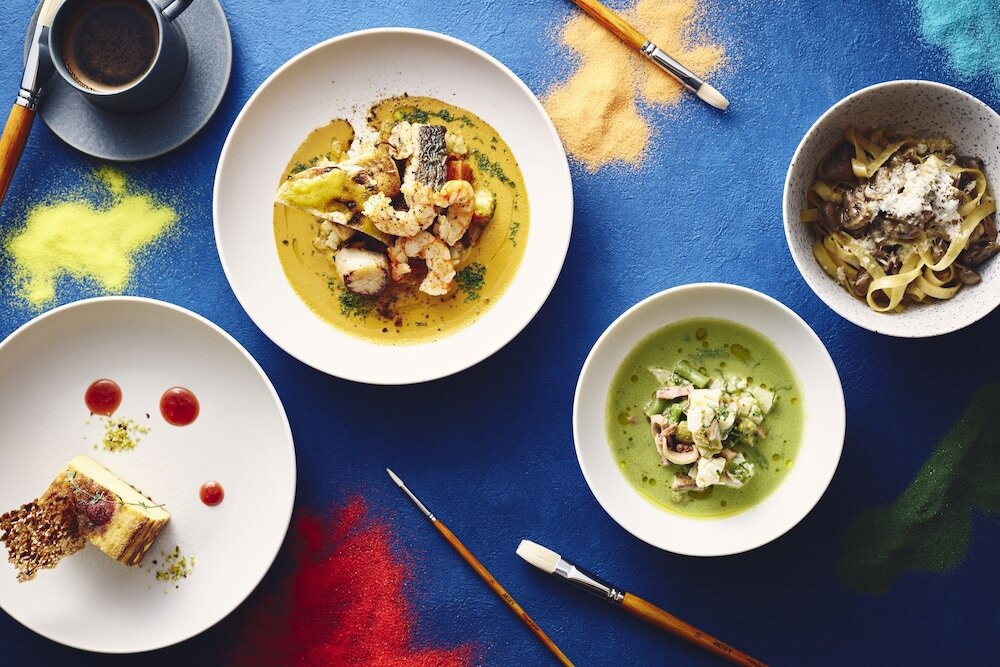 ここならではのメニューがたくさん！渋谷の街並みを眺めてカンパイ4064420