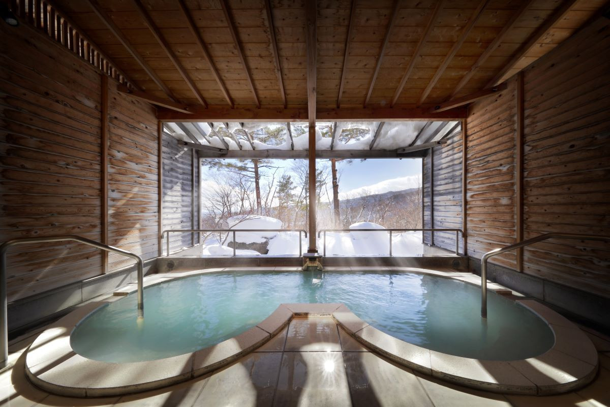 開放感たっぷり！空中の露天風呂3397635