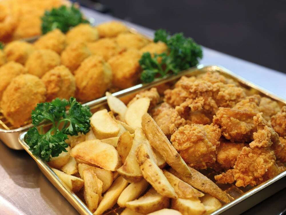 朝食ビュッフェ