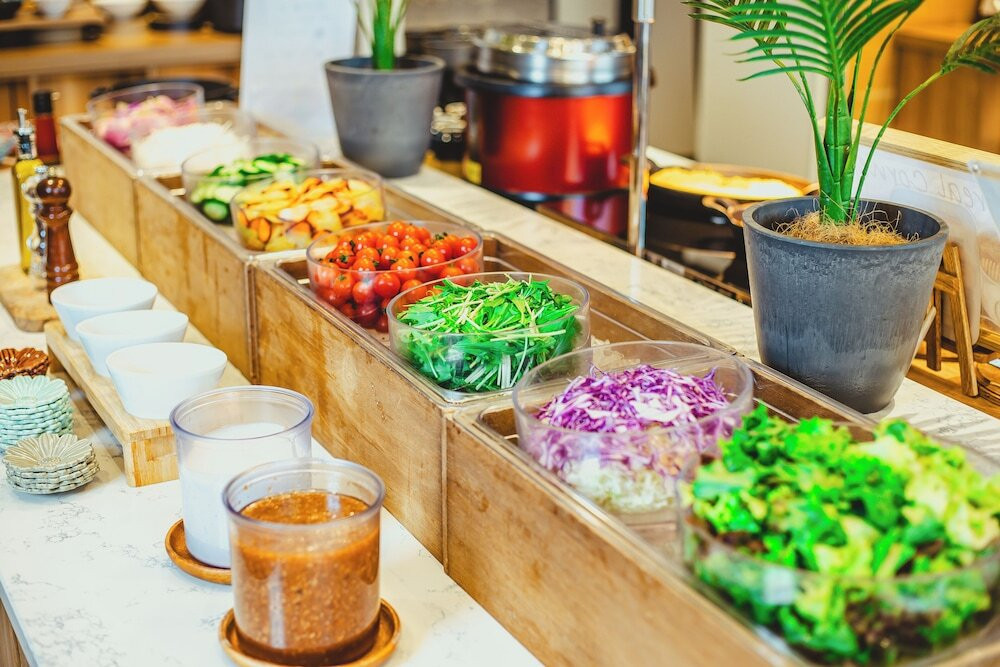 朝食ビュッフェ