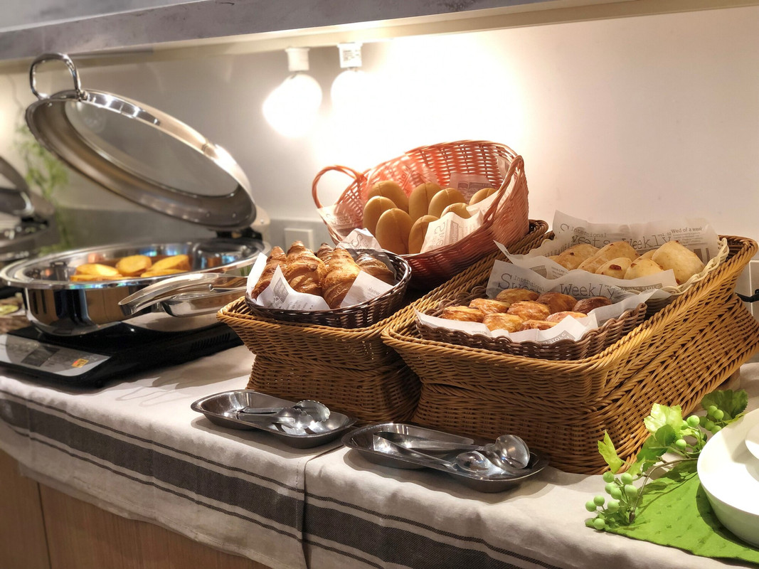 朝食ビュッフェ①