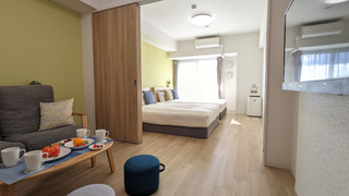 デラックス アパートメント ダブルベッド 2 台 禁煙 シティビュー