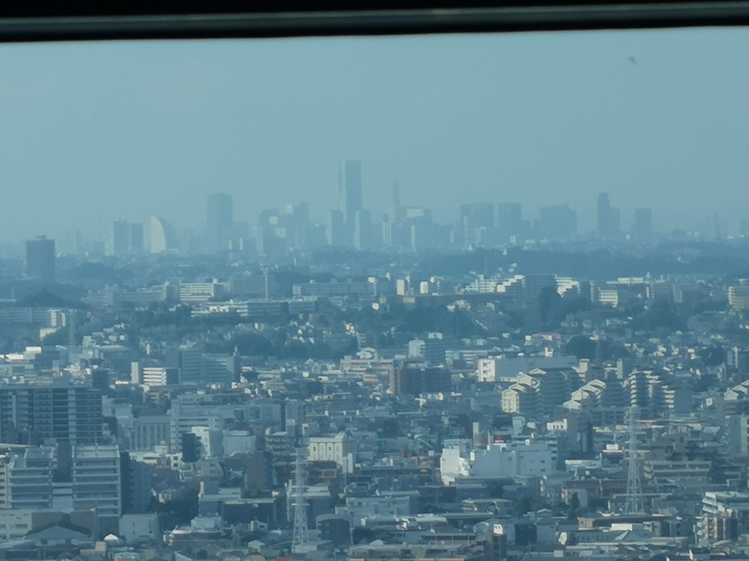 みなとみらいが蜃気楼みたい