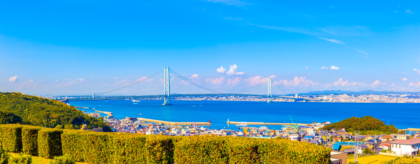 明石海峡大橋 淡路島 兵庫県