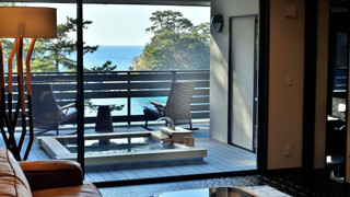 [藍玉] 温泉露天風呂付客室 夕日百選の堂ヶ島と駿河湾を一望 禁煙