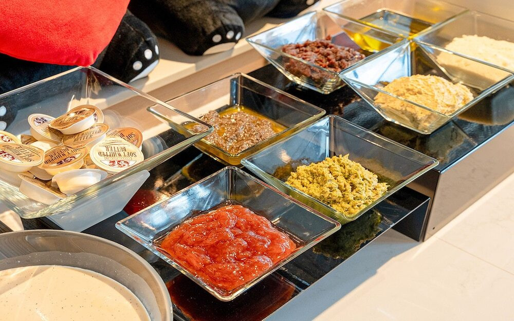 朝食ビュッフェ