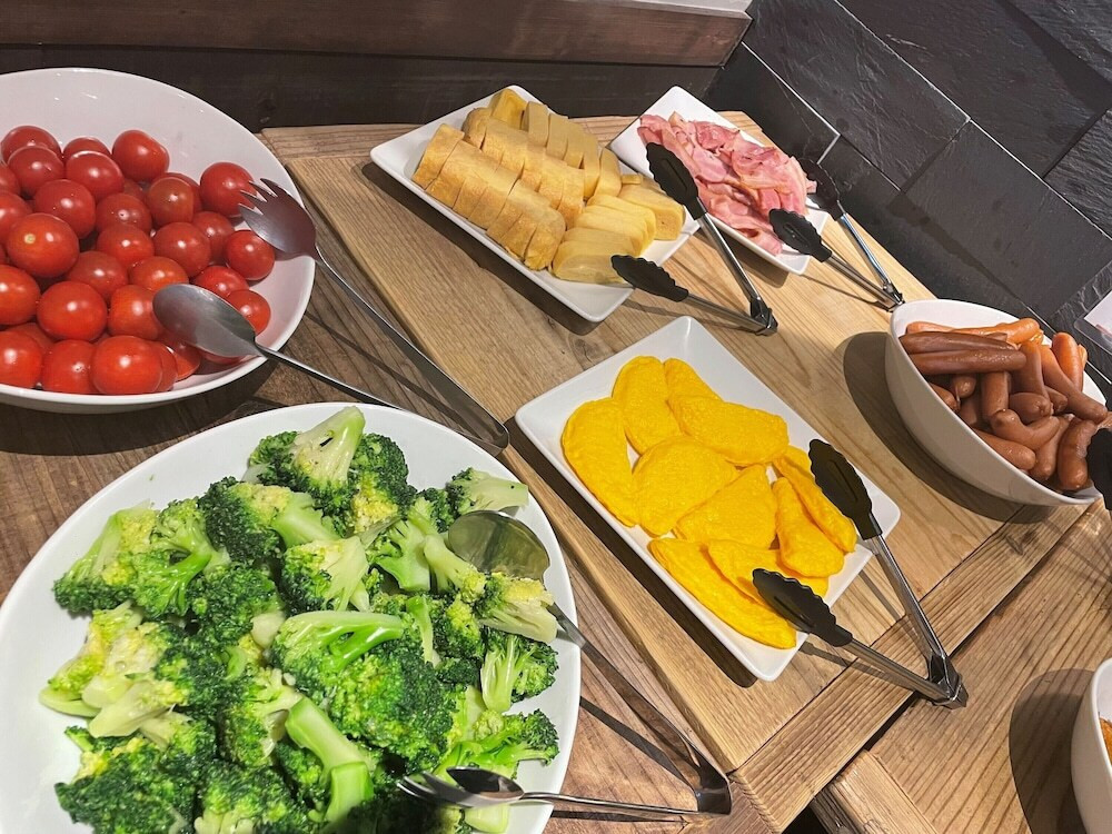 朝食ビュッフェ