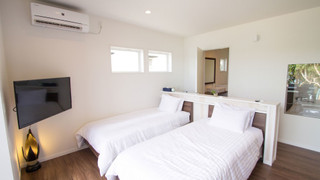 スーペリア ルーム ベッド (複数台) シービュー ビーチサイド