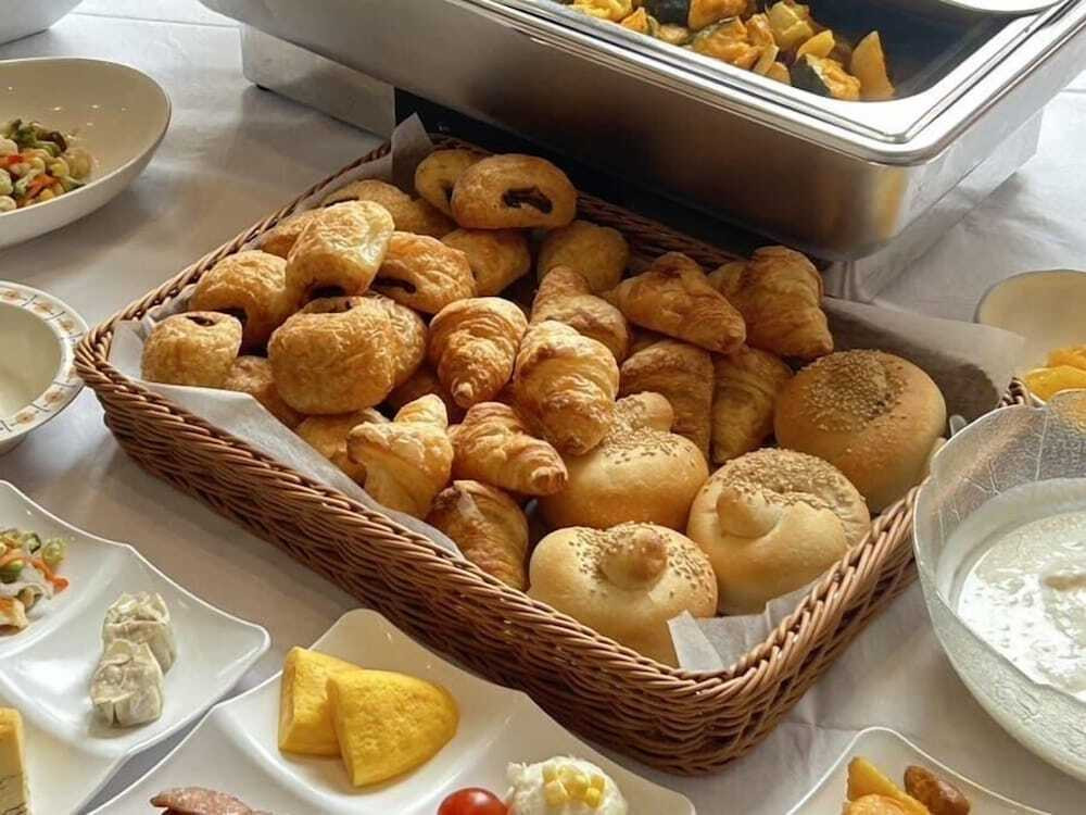 朝食ビュッフェ