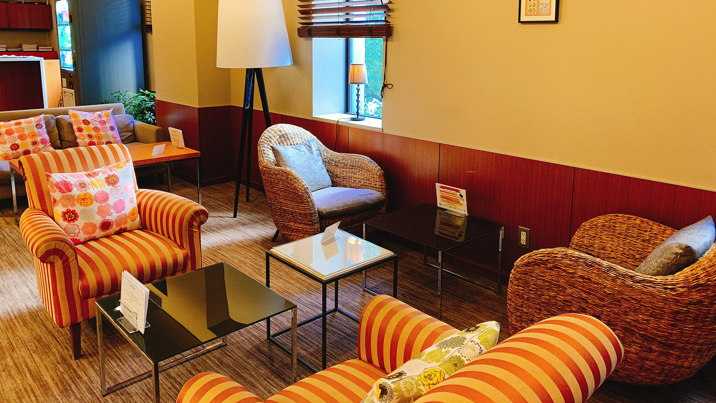 気分転換できる♡宿泊者専用ラウンジ4052476