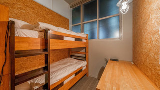 共同ドミトリー 二段ベッド2名分 禁煙