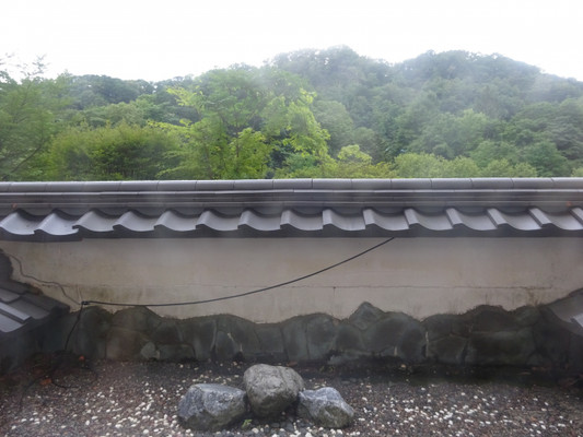 窓の外はこんな感じでした。