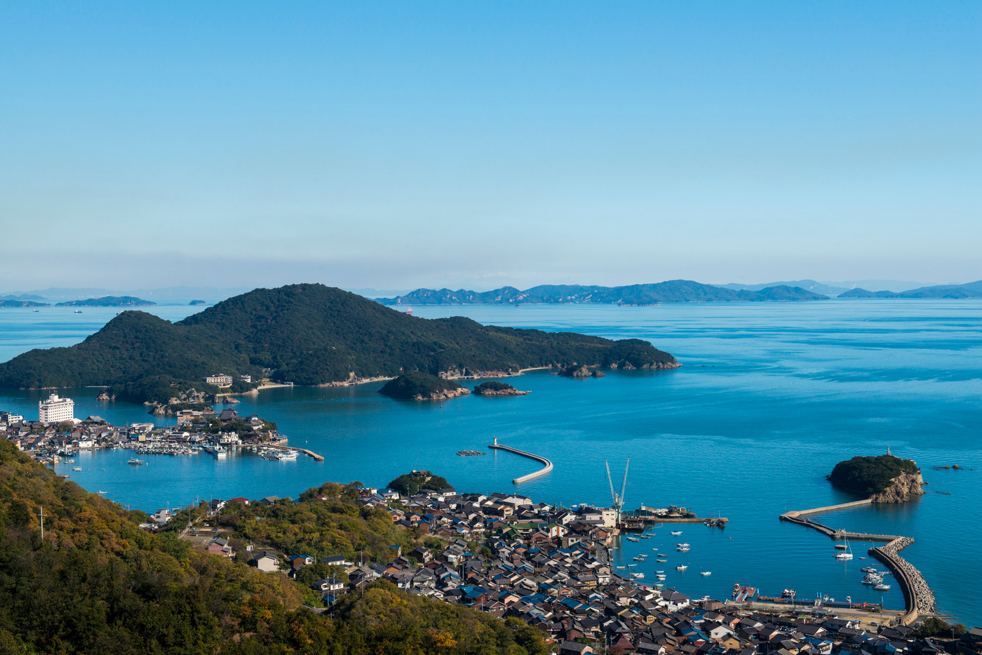 鞆の浦と周辺の漁村