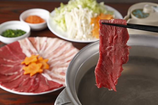 上州麦豚のしゃぶしゃぶ / 2