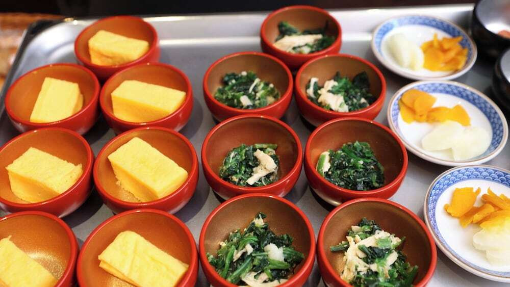 朝食ビュッフェ